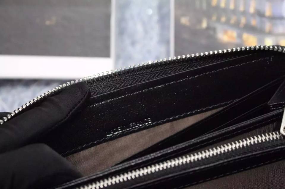 一件代发货 迪奥DIOR 黑色原版顶级羊皮菱格长款钱夹拉链钱包手包女款